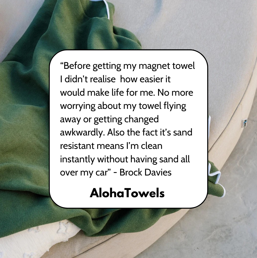Aloha Magnet Towel